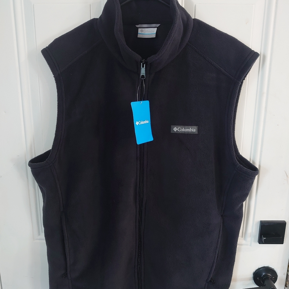 Columbia Granite Mountain mens Large fleece vest